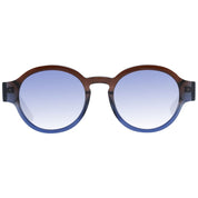 Scotch & Soda Brown Acetate Round Sunglasses