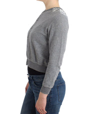 Lingerie Gray Lace Sweater Cardigan Top