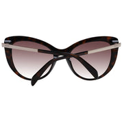 Emilio Pucci Multicolor Plastic Cat Eye Sunglasses