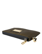 Mörkgrönt nylonlogotyp multifunktionspaket