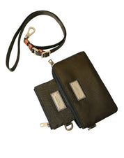 Mörkgrönt nylonlogotyp multifunktionspaket