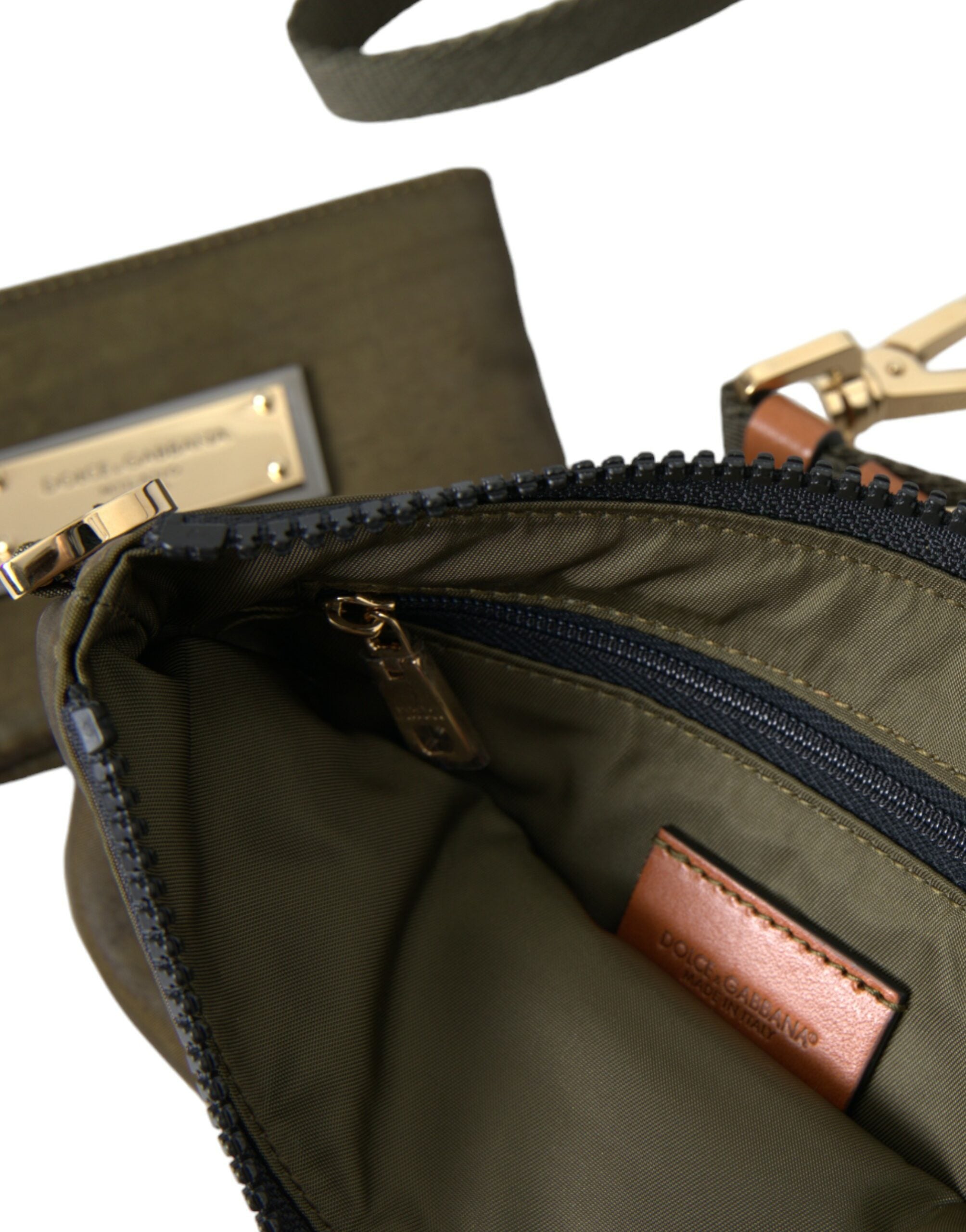 Mörkgrönt nylonlogotyp multifunktionspaket