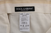 Brown Stretch Cotton Pants
