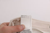 White Slim Fit Casual Jeans
