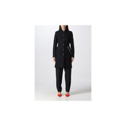 Black Wool Women Coat
