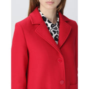 Red Wool Women's Coat