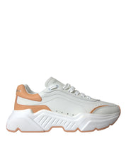White Peach DAYMASTER Leather Sneakers Shoes