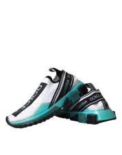 Black White Blue Slip On Sorrento Sneakers Shoes