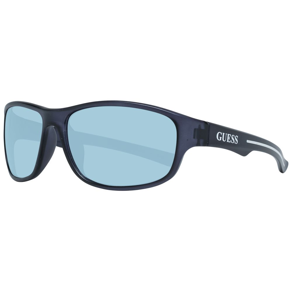 Guess Grey Plastic Rectangle Sunglasses