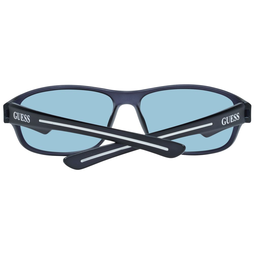 Guess Grey Plastic Rectangle Sunglasses
