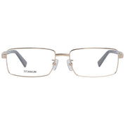 Gold Men Glasses Frame