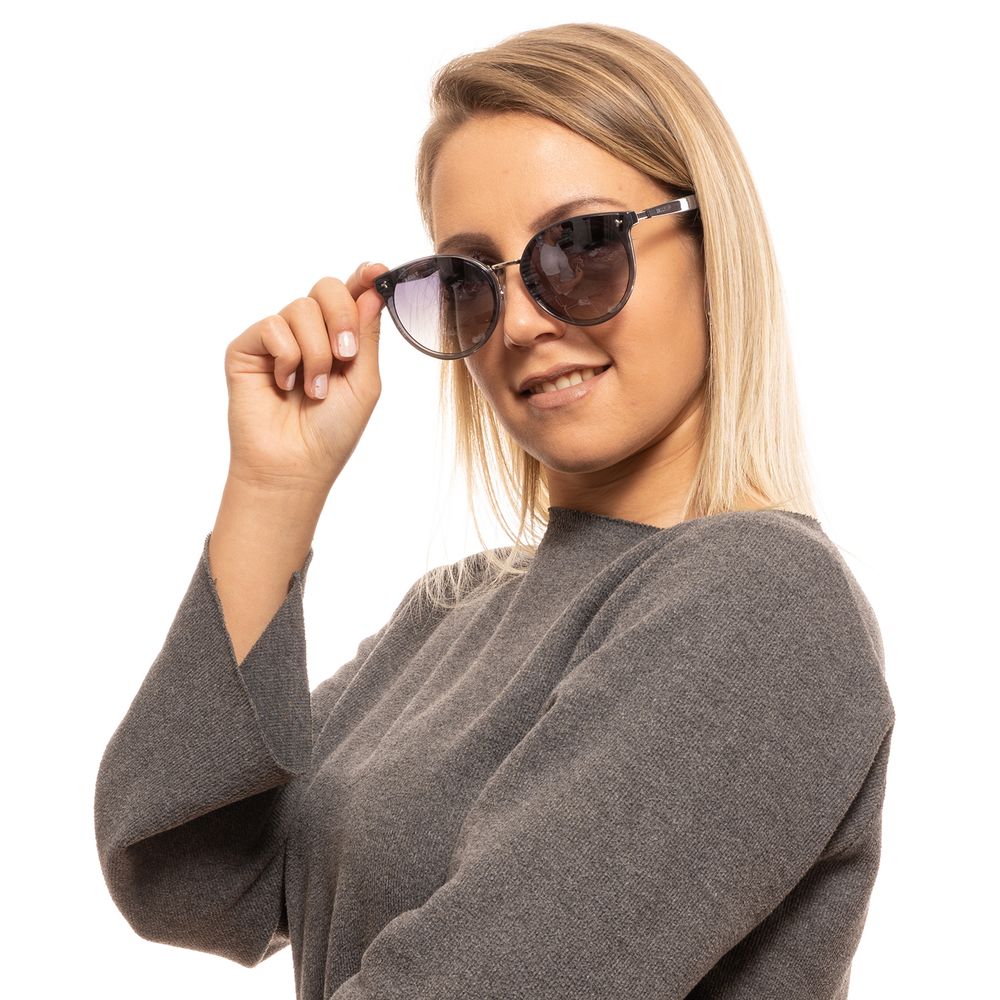 Bally Grey Metal & Plastic Sunglasses
