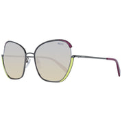 Emilio Pucci Gunmetal Metal Sunglasses