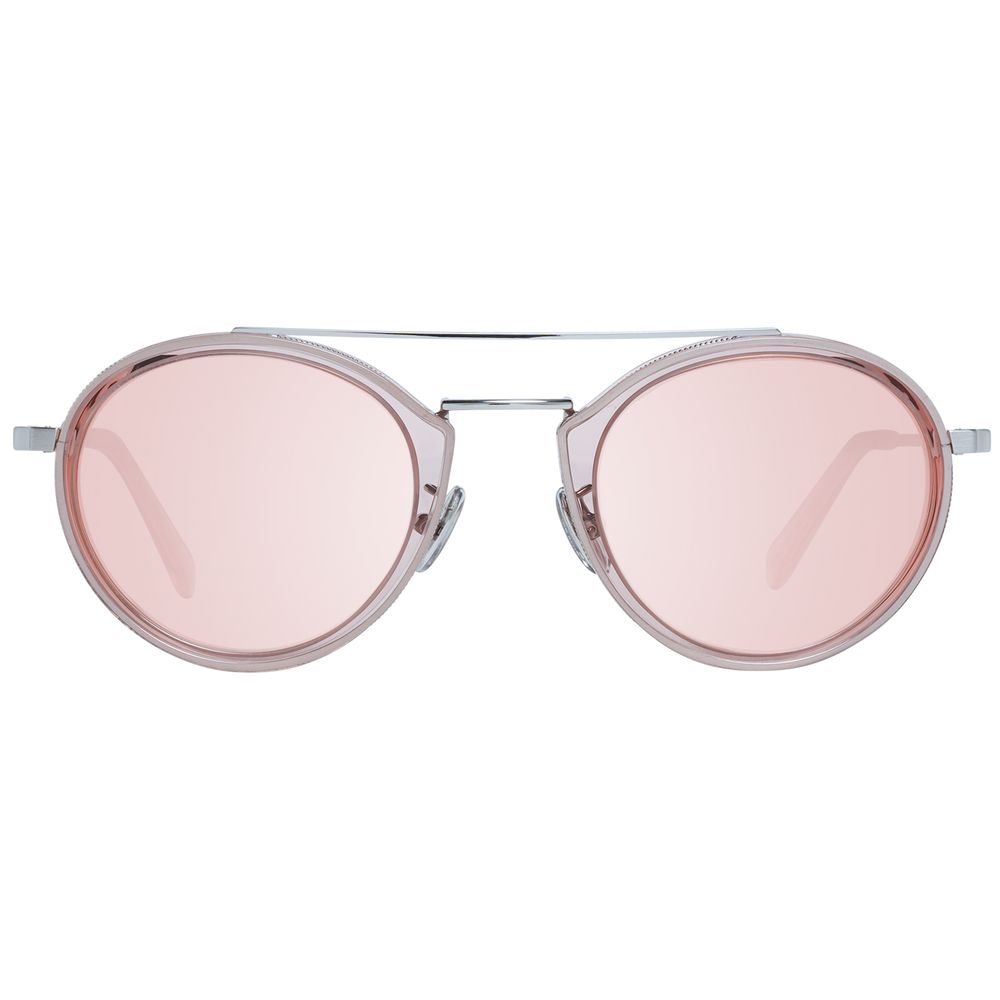 Omega Rose Metal Aviator Sunglasses