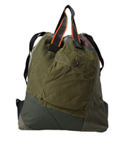 Dolce & Gabbana Military Green Canvas Rucksack Backpack Bag