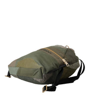 Dolce & Gabbana Military Green Canvas Rucksack Backpack Bag