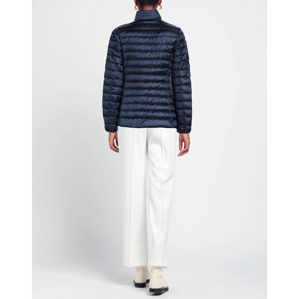 Blå jackor och kappor i polyamid