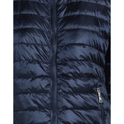 Blå jackor och kappor i polyamid