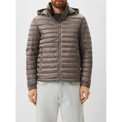 Gray Polyamide Men Jacket