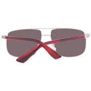 BMW Rose Gold Metal Aviator Sunglasses