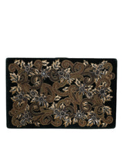 Dolce & Gabbana Black Velvet Clutch