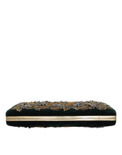Dolce & Gabbana Black Velvet Clutch