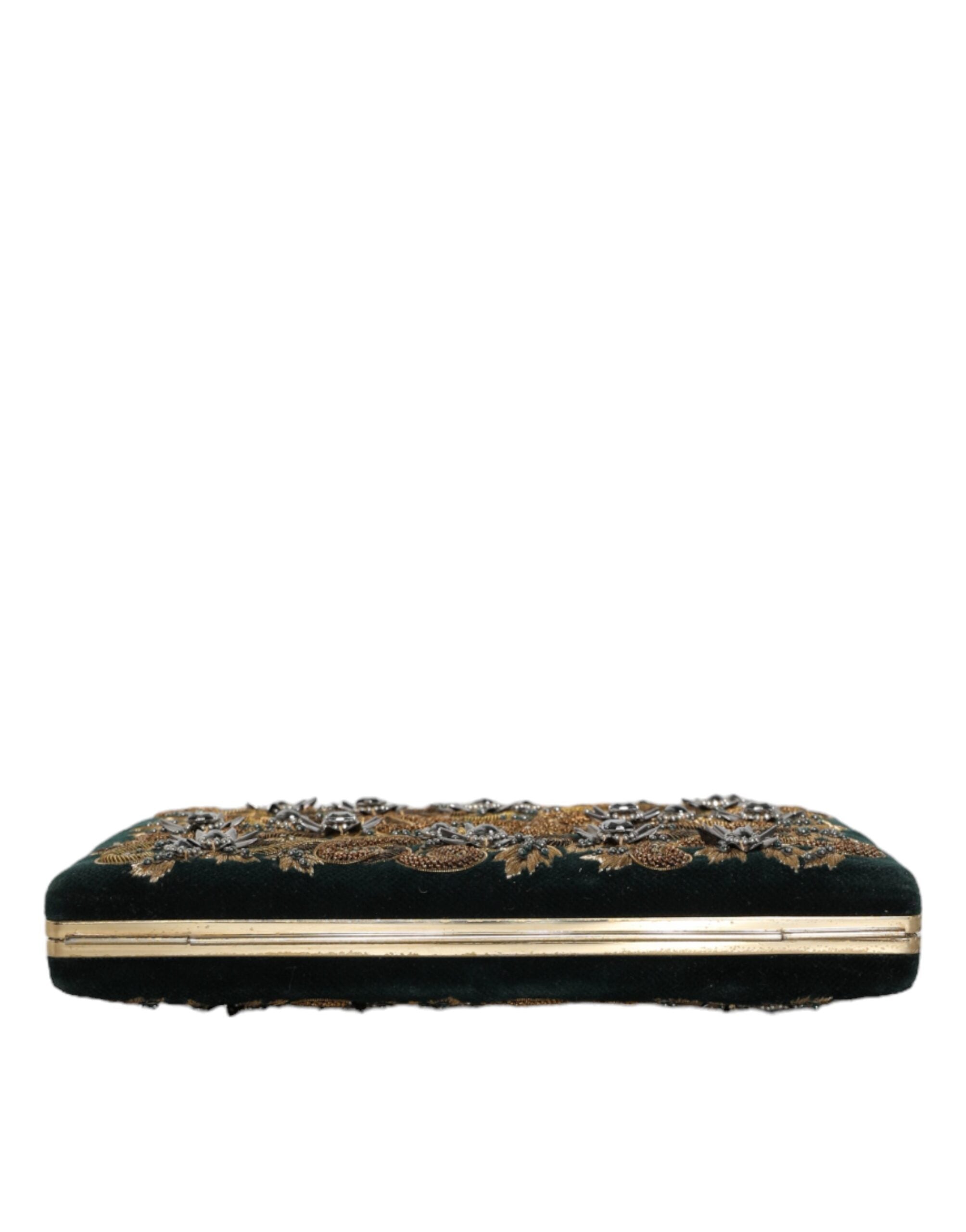 Dolce & Gabbana Black Velvet Clutch