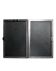 Dolce & Gabbana Black Velvet Crystal Clutch
