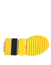Yellow Sorrento Crystals Sneakers Womens Shoes