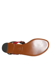 Multicolor Crystal Sandals Flip Flops Shoes