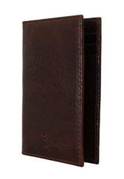 Brown Leather Bifold Wallet