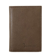 Brown Leather Bifold Wallet