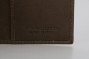 Brown Leather Bifold Wallet