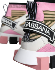Multicolor Sorrento Socks Logo Sneakers Shoes