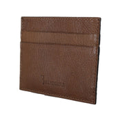 Brown Leather Cardholder Wallet