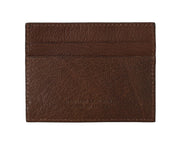 Brown Leather Cardholder Wallet