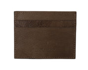 Brown Leather Cardholder Wallet