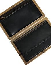 Dolce & Gabbana Multicolor Suede Clutch Evening Purse Bag