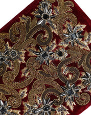 Dolce & Gabbana Red Velvet Clutch