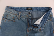 Blue Wash Cotton Classic Jeans