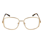 Gold Women Glasses Frame