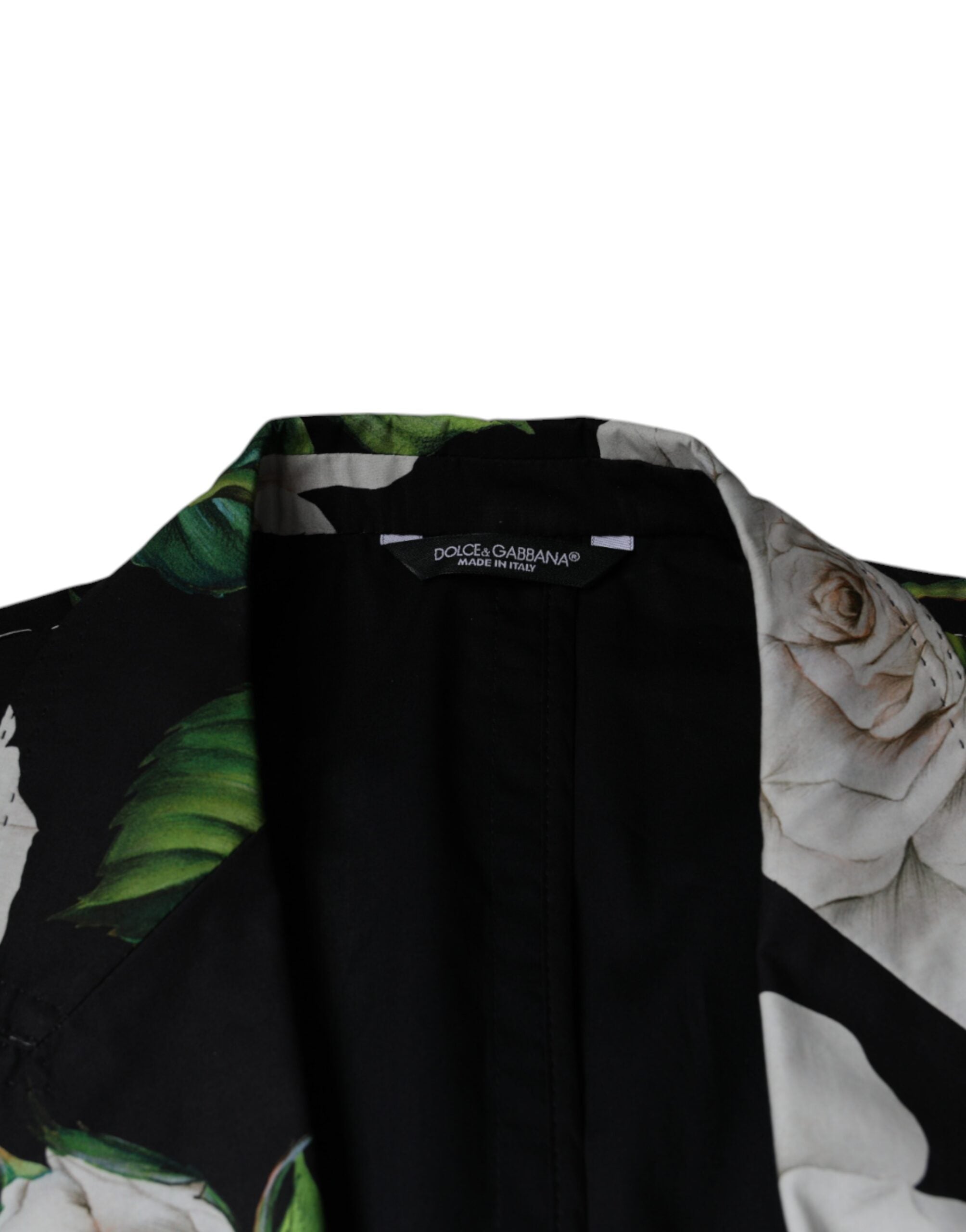 Svart rosé bomull herrkostym i två delar