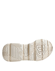 Gold Sequin Iridiscent Daymaster Sneakers Shoes