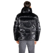 Black Polyester Jackets & Coat
