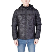 Black Polyester Jackets & Coat