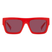 Red Plastic Sunglasses