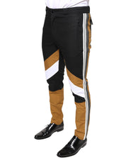 Multicolor Stripe Skinny Cotton Pants