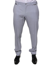 Light Gray Wool Formal Dress Pants