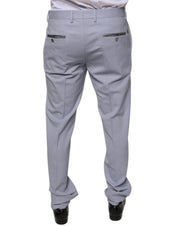Light Gray Wool Formal Dress Pants