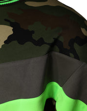 Flerfärgad kamouflage tröja